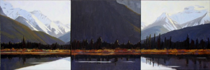 03 Rearranged 24x72in (61x183cm), triptych